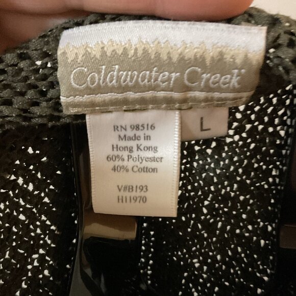 Coldwater Creek Ribbon  Yarn Sweater - Picture 4 of 4